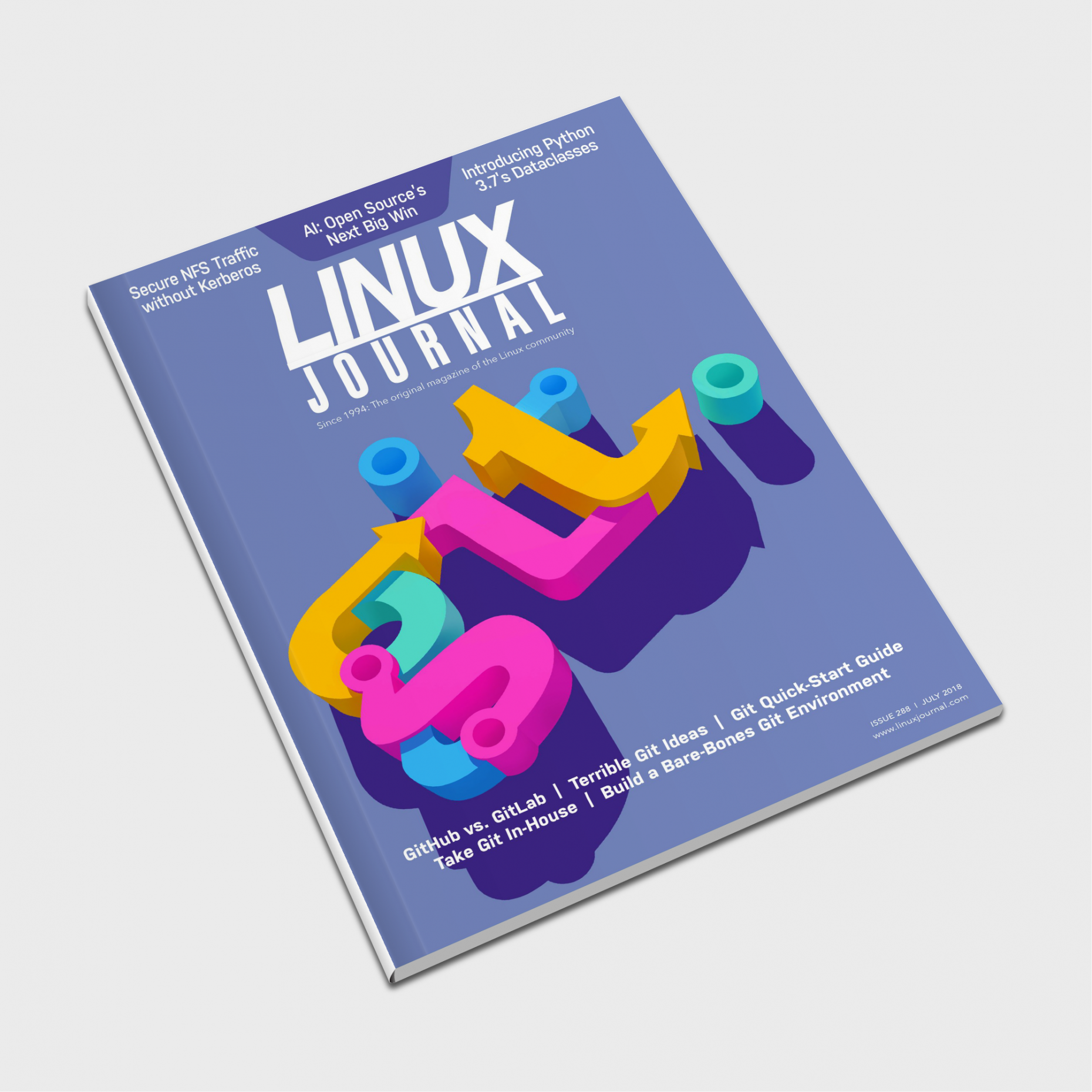 Linux Journal 'Git' Cover